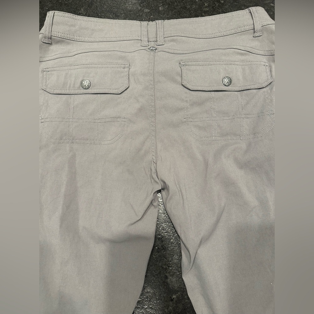 Prana Women's Track Pants in Light Gray